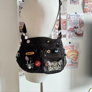Y2k Grunge Messenger Bags - Etsy UK