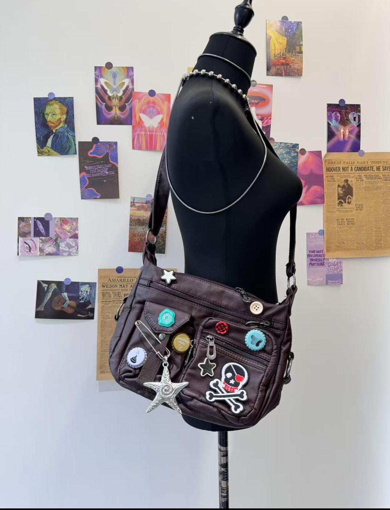 Y2k messenger bag - Etsy Polska