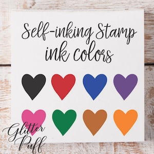 Water Based Self Inking Rubber Stamp Refill Ink