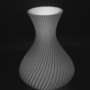 3D Printed Creative Vase (Customizable)Artistic flower vase, Sculptural decor for modern dinning table, Vibrant colour pot for dried flowers