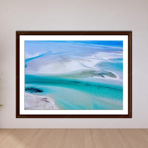 Ocean From Above, Birds Eye View, Landscape Digital Download, Photo of Australian Scenery, Western Australia Unique Wall Decor, Original Art