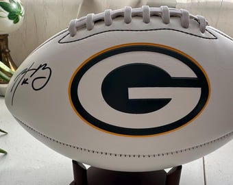 アーロン・ロジャース直筆サイン入りグリーンベイ・パッカーズQB