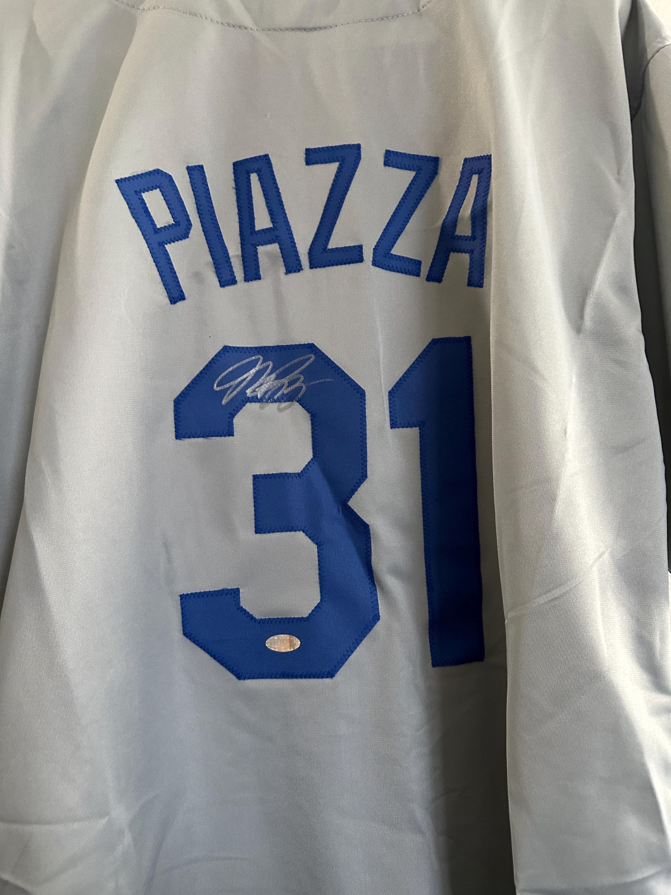 Mike Piazza Signed Los Angeles LA Dodgers Autographed Custom