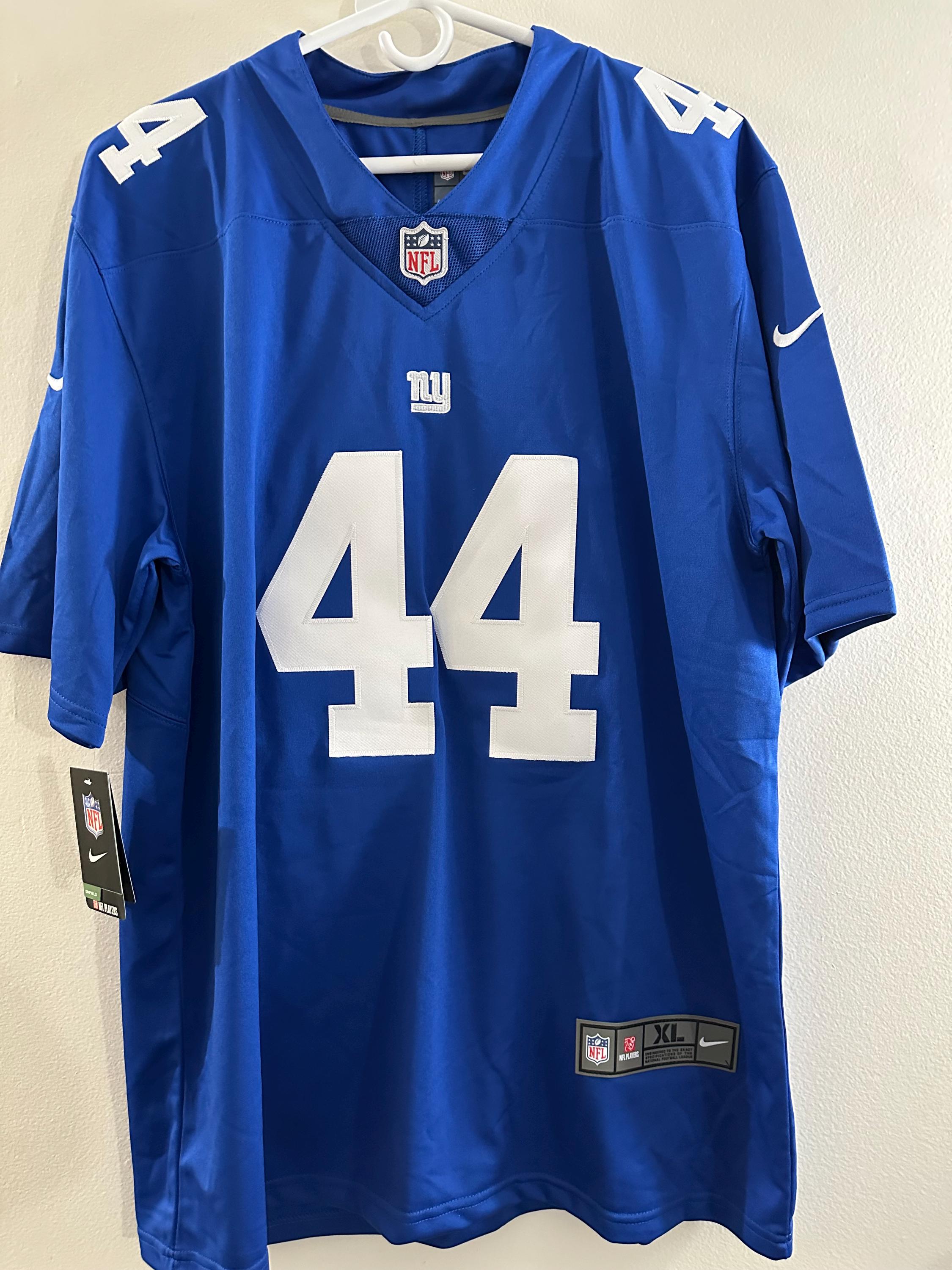 Cam Skattebo Signed New York Giants Autographed Nike Football
