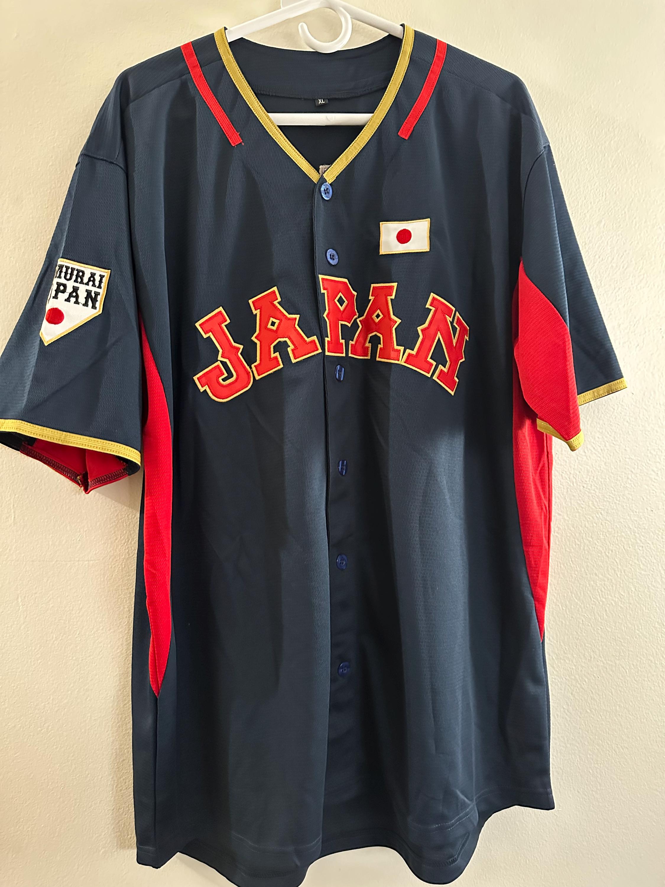 Shohei Ohtani Signed Japan Autographed Custom Baseball Jersey W