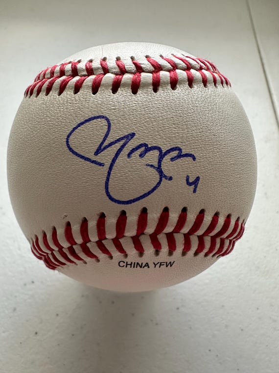 Yadier Molina Signed Saint St Louis Cardinals Autographed Wilson