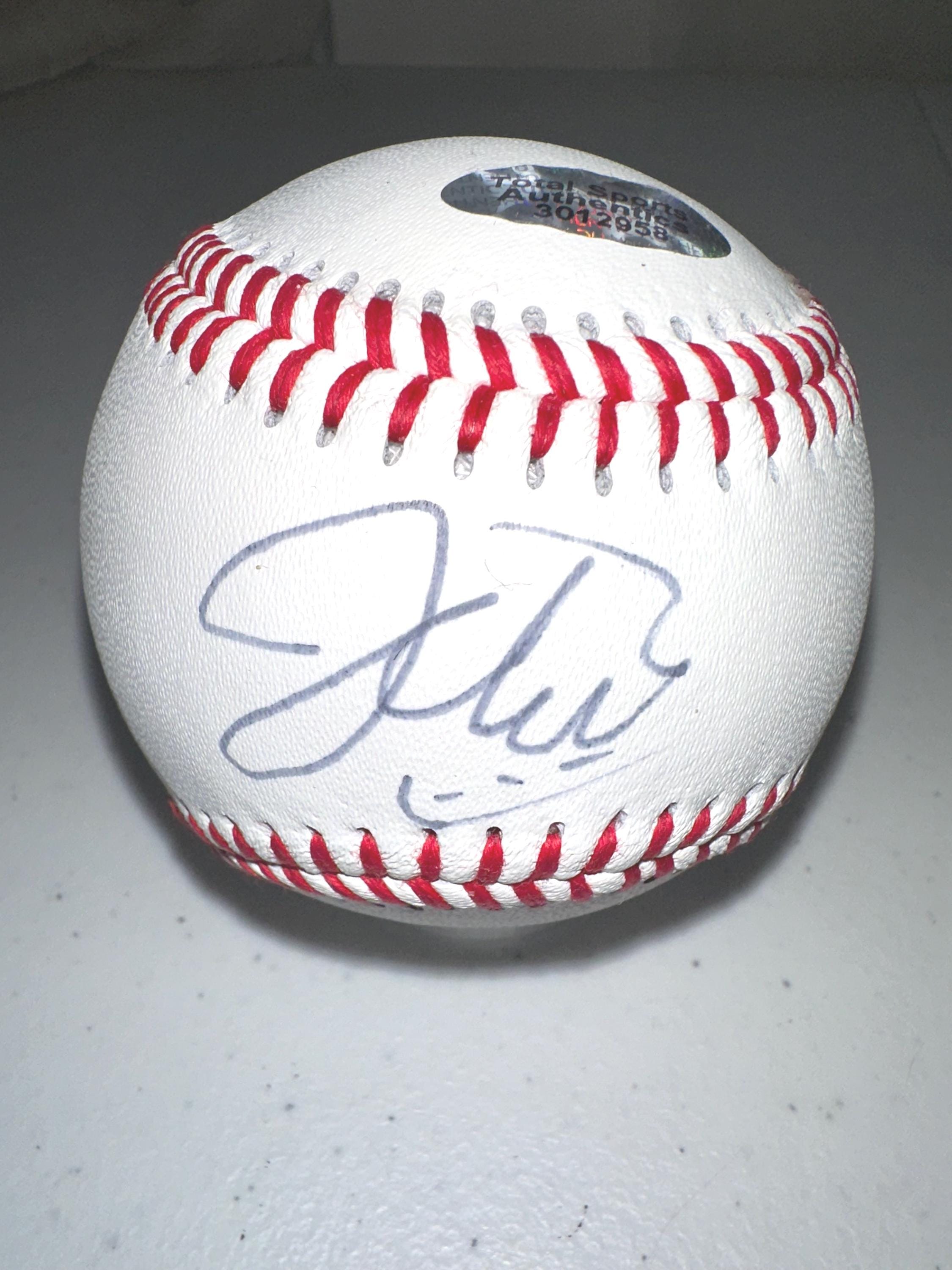 ジャコブ・ミシオロウスキー 直筆サインボール MLB公式球 Rawlings Jacob Misiorowski Signed Milwaukee Brewers MLB Autographed