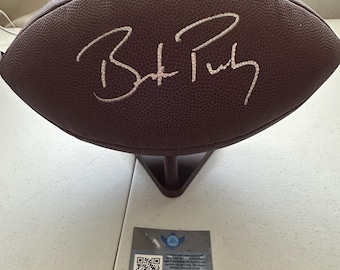 Brock Purdy signed San Francisco 49ers autographed Wilson full-size football w/COA - 681