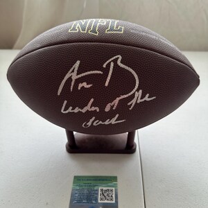 アーロン・ロジャース直筆サイン入りグリーンベイ・パッカーズQB