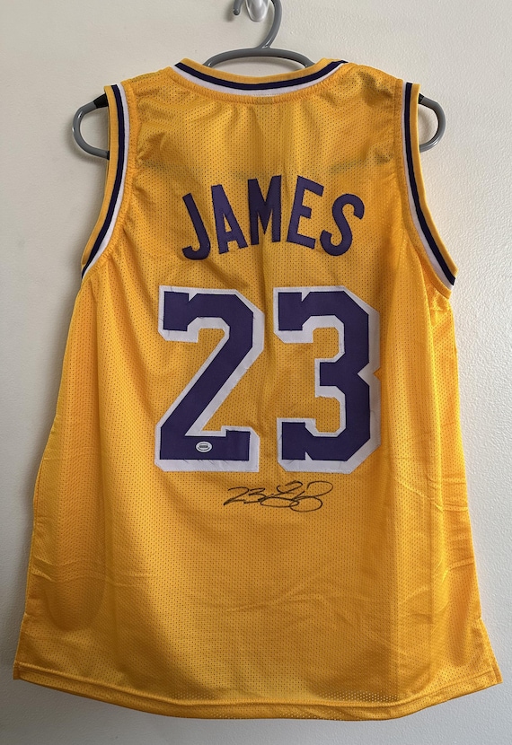 Lebron James Signed Los Angeles LA Lakers Autographed Custom