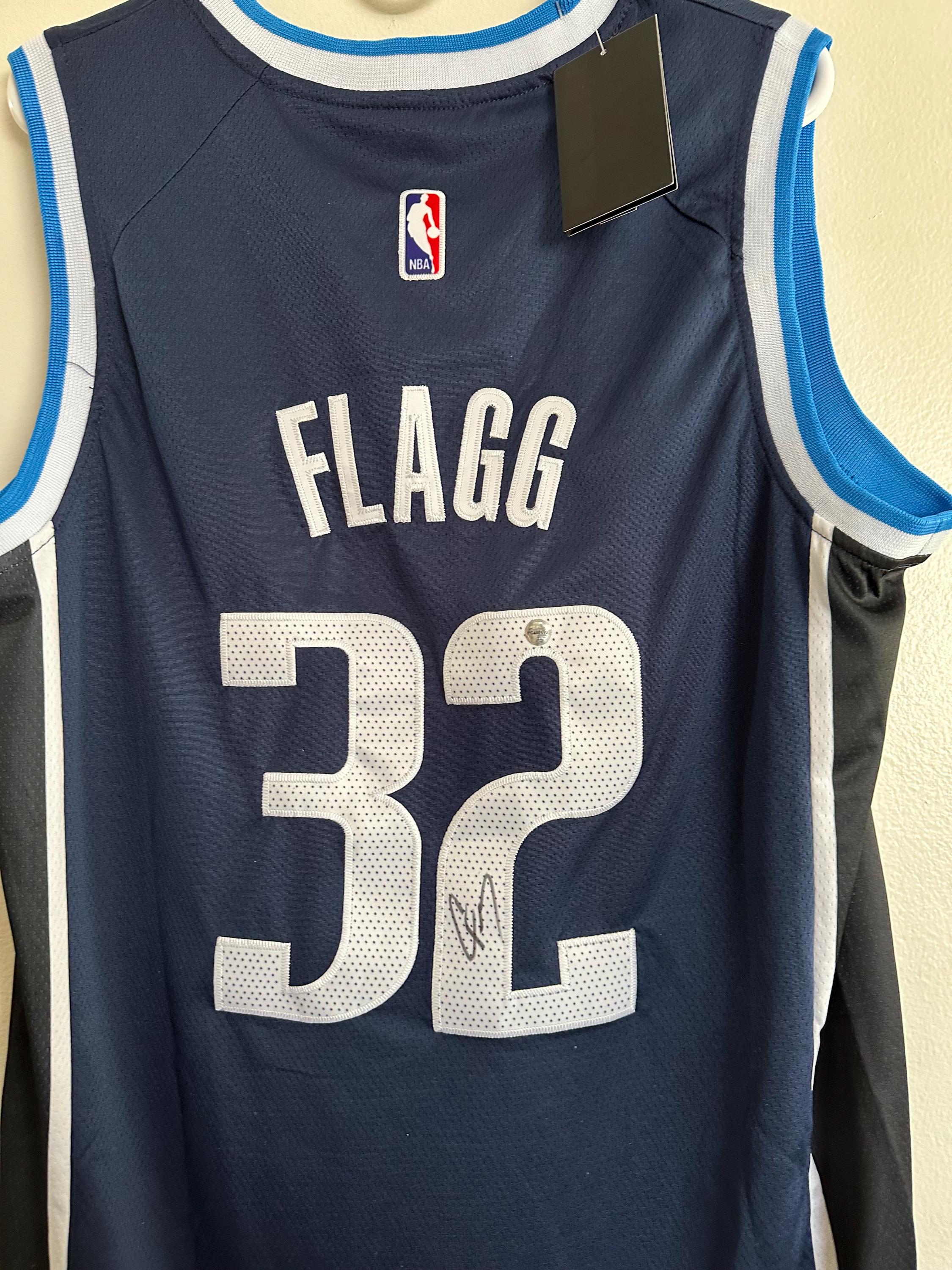 Cooper Flagg Signed Dallas Mavericks Mavs Autographed Nike