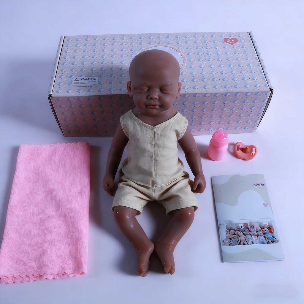 Bambola Reborn In Silicone Full Body - Bebè Realistica A Grandezza Naturale