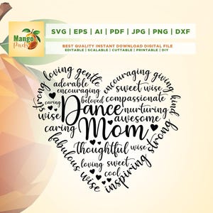 Dance Mom png svg, Cricut, Png, Svg, sublimation, Dance Mom words png svg, Dance Mom definition Svg, Dance Mom tshirt design, Dance Mom
