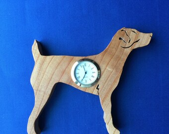Wooden Parson Russell Shaped Clock