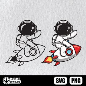 Astronauta Svg Niño Astronauta Svg Lindo Astronauta Svg Astronauta Clipart Png Transparente Astronauta Png Svg Archivo de descarga instantánea