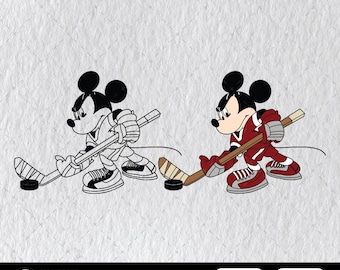 Mouse Hockey Svg, Hockey Sport Svg, Hockey Svg Png Arquivo de download instantâneo