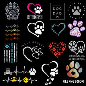 25+ Herz Pfote Png Bundle, Pfotenabdruck svg Bundle, Hundepfote Png, Custome Herz Pfote Png, Hundepfote Png, Pfote Png, Hundeliebhaber, digitaler Download