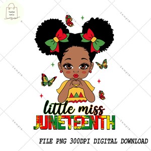 Little Miss & Mister Juneteenth Png, Black Kids Matching Juneteenth Png Design, African American Pride Sublimation for Kids, African Pride