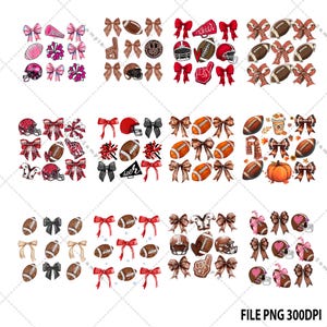 25+ Football Coquette Bow Png, Football Coquette png, Football Bow png, Football mom png, Game Day Png, Football Season Png, Sports png