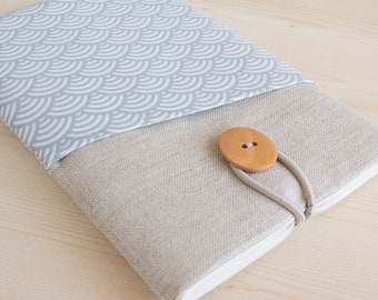 Geometric Kindle Paperwhite Case: Linen eBook Reader Sleeve