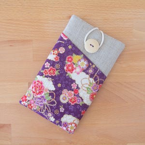 Étui en tissu pour iPhone X, iPhone SE 2020 poche, étui iPhone 6, protection iPhone 6 Plus, iPhone 6S étui, iPhone 6S Plus poche