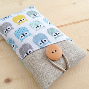 Cute Owl Huawei P8 case, Huawei P9 sleeve, Huawei P10 pouch, Huawei P20 Lite case, Huawei P20 Pro case, Huawei P30 case, Huawei P30 pouch
