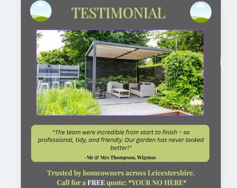Social Media Template Kit for Builders and Gardeners - Editable Canva Templates for Instagram and Facebook - Digital Download