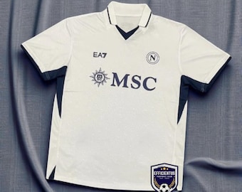 Personalized Napoli White Jersey