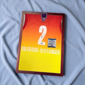 Gilgeous-Alexander #2 Signed NBA All-Star Jersey - Framed Optional - BAS Certified Autograph (Read Descr)
