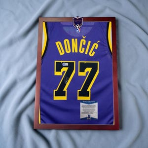 Luka Doncic Signed Lakers Jersey - Etsy