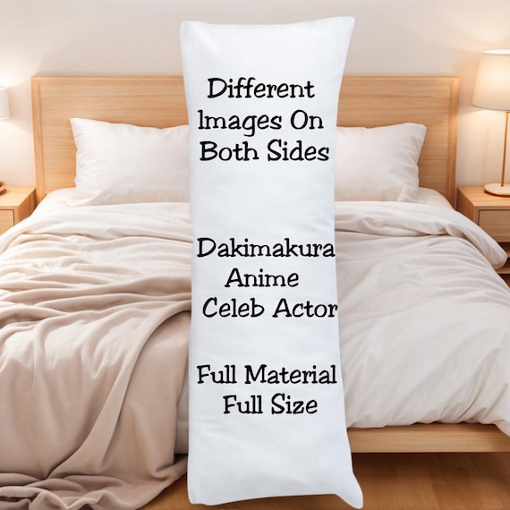 Custom Body Pillowcase, Custom Dakimakura, Anime Body Pillow Cover, Celeb Actor Body Pillow, Gifts For Family & Friends,Custom Photo Gifts,