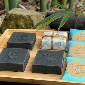 Activated Bamboo Charcoal Handmade Soap - Deep-cleansing with a refreshing, spa-like scent