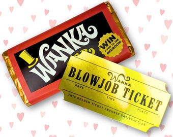 Regalo para él, regalo para hombre, boleto dorado, regalo para novio, regalo para esposo, regalo de San Valentín para hombre, regalo divertido, regalo de cumpleaños para él