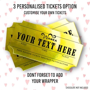 Personalizado, Regalo para él, Regalo para hombre, Boleto dorado, Regalo para novio, Regalo para esposo, Regalo de cumpleaños, Regalo de aniversario para hombre