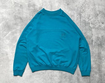 Sweat-shirt Nike Beaverton Oregon des années 90 bleu taille M