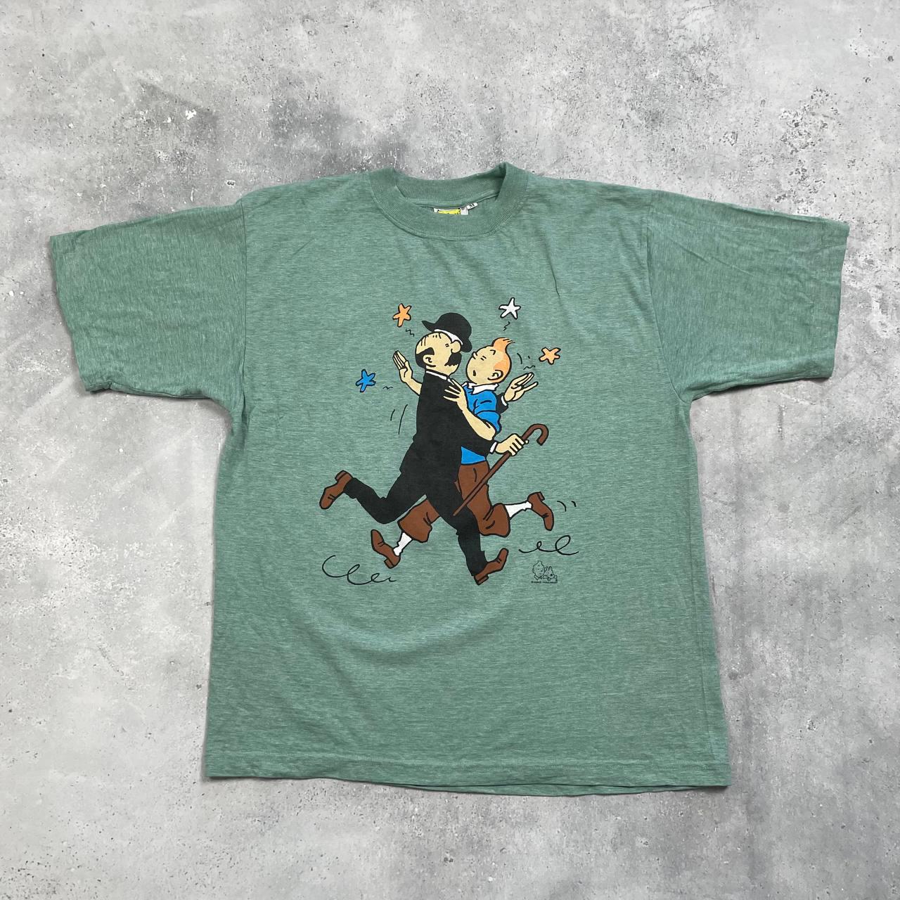 Vintage tintin shirt - Etsy 日本