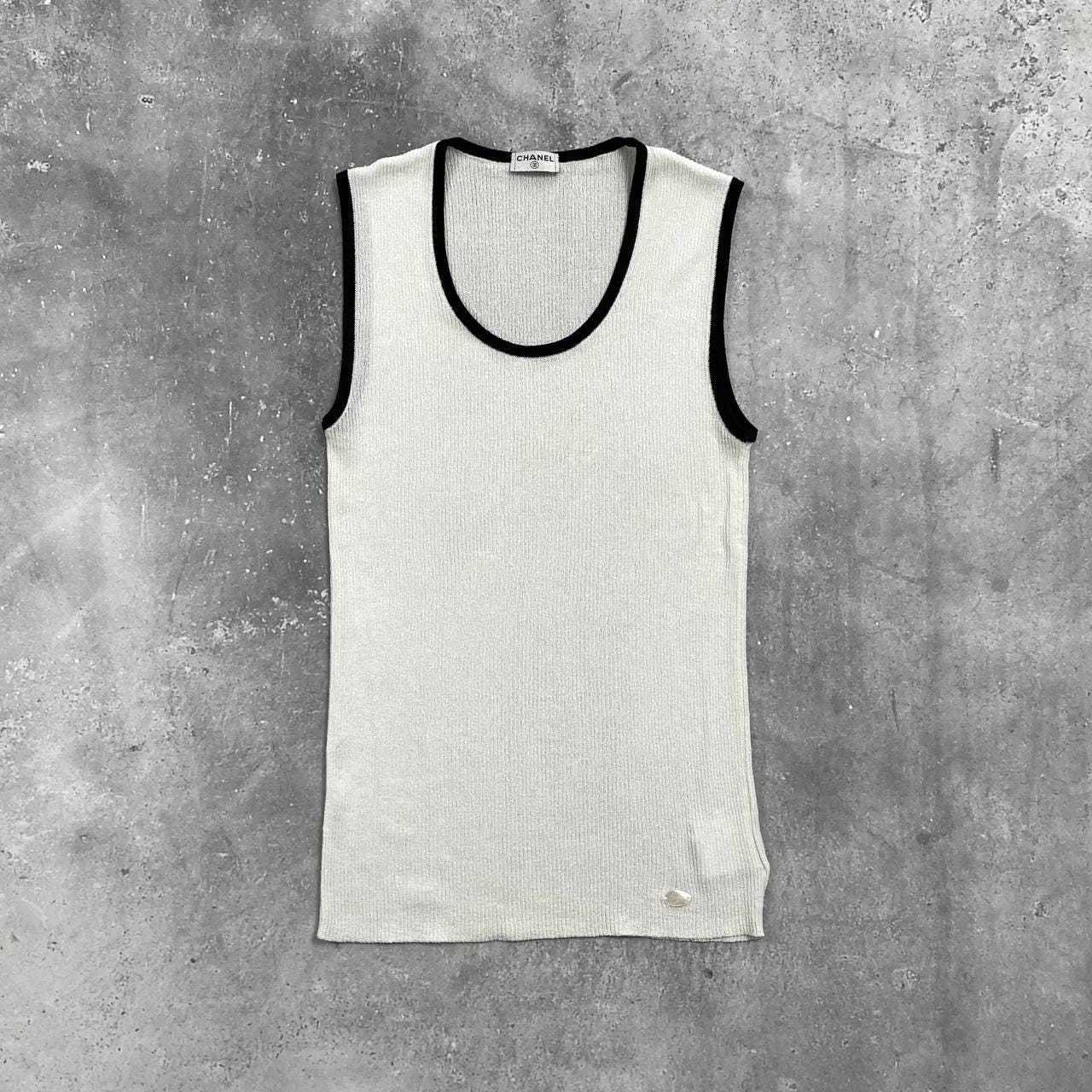 Chanel logo tank top - Etsy 日本