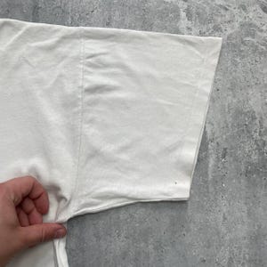 Vintage 90s Fila Basketball Change The Game T Shirt White Size XL image 10