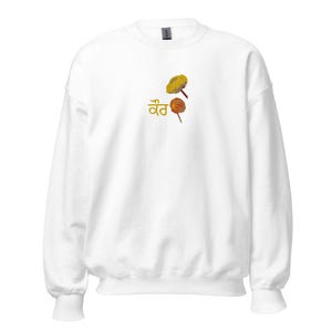 Elevate Your Style with a Punjabi Embroidered Kaur Sweatshirt!