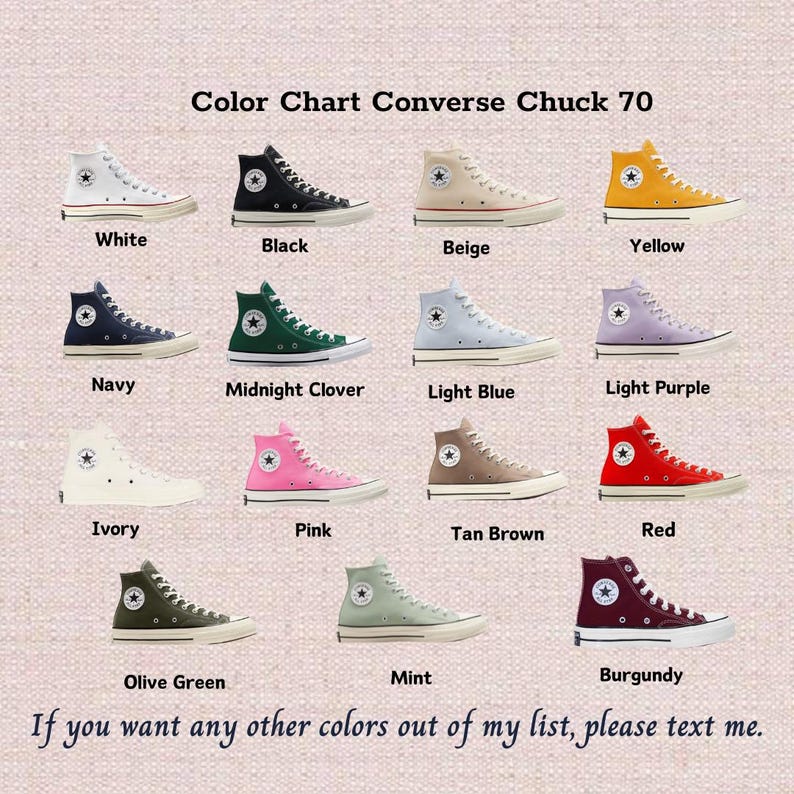 Custom Embroidered Converse High Tops: Wedding Floral Design - Etsy