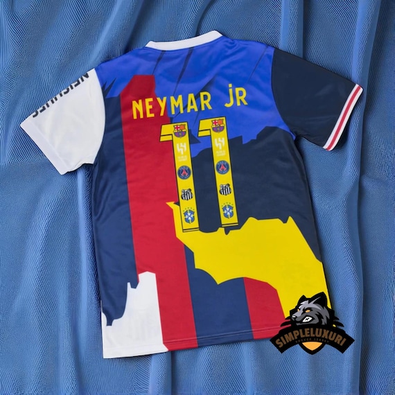 Neymar Mix Career Jersey - Etsy