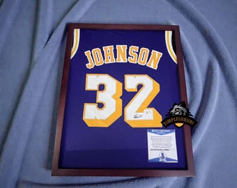 Magic Johnson Autographed Signed Framed Michigan State Spartans