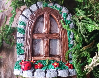 Mini Fairy Garden Window – Colorful Pixie Home Decor