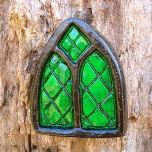 Fairy Garden Latticed window - to go with your Fairy Door - Extra windows for your Fairy Door All colours Size 2.25&quot; wide x 2.75&quot; Long.