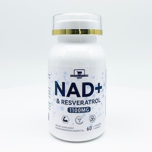 NMN | NAD+ & Resveratrol Capsules | Premium Dietary Supplement | 1100mg Formula | 60 Capsules - Free UK Shipping ***introductory offer***