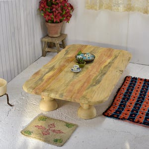 Coffee Table Rustic Recycled Table Coffee Table Wooden Living Room Handmade Large Rustic Table Medieval Style Old Wooden Farmhouse