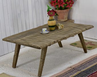 Table Coffee Coffee Table Rustic Reclaimed Table Coffee Table Wood Living Room Handmade Coffee Table