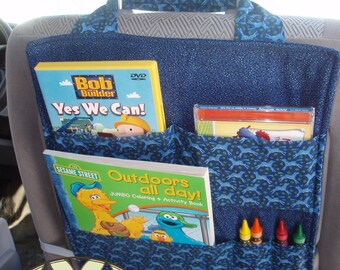 Car Seat Organizer - PDF Sewing Pattern - INSTANT DOWNLOAD -by BlissfulPatterns