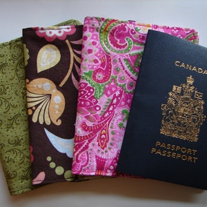 2 Pattern Bundle Passport Holder & Tissue Holder PDF Sewing Patterns INSTANT DOWNLOAD by BlissfulPatterns zdjęcie 2
