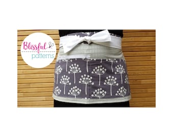 Crafter Vendor Apron PDF SEWING PATTERN - Easy Sew - By BlissfulPatterns